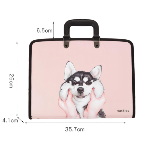 husky stationery folder