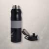 Black stainless steel bottle