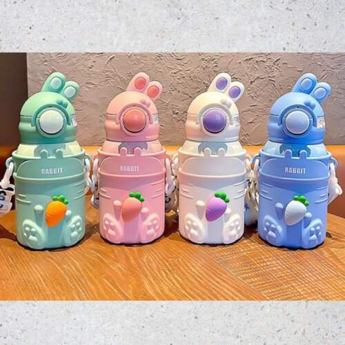 Rabbit Themed Stainless Steel Bottle