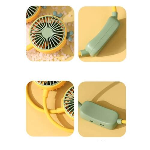 Rechargeable, portable Neck fans
