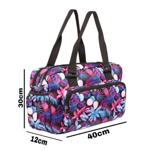 Floral Waterproof Tote Bag - Image 4