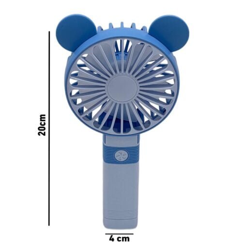 Rechargeable, foldable fan