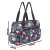 Floral Water proof tote bag