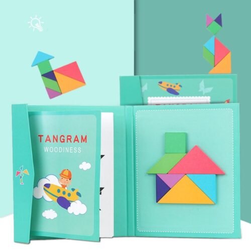 Wooden Tangram Full