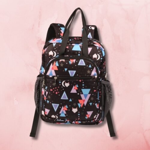 Light Weight Kids School Bag - Geometric