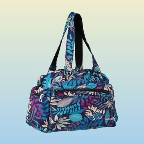 Travel Shopping Bag - leaves