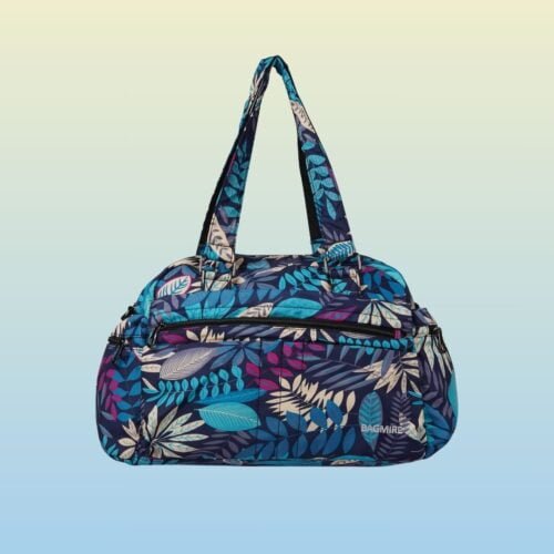 Travel Shopping Bag - leaves