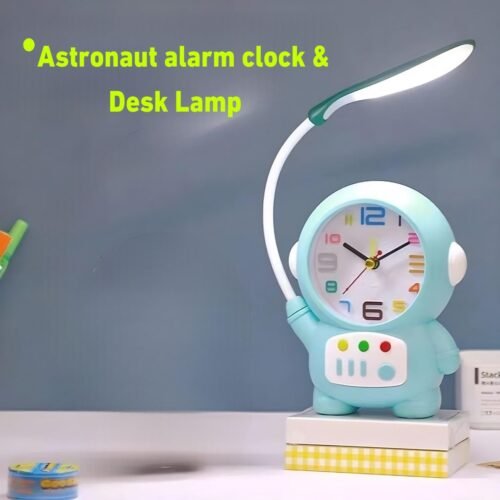 Astronaut Table Clock with LED Light 2