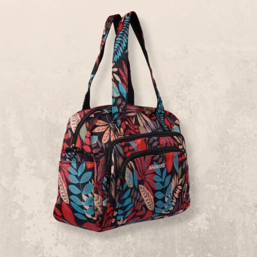 Floral Print Waterproof Handbag