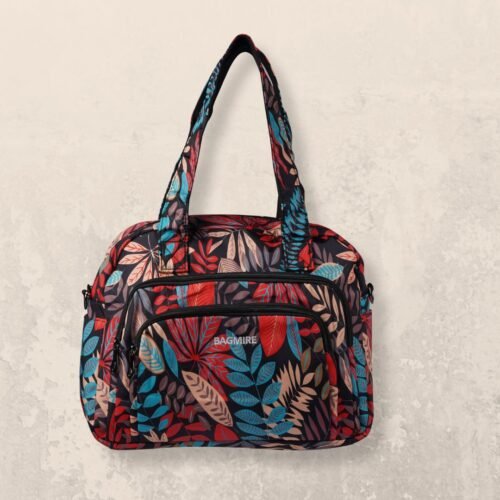 Floral Print Waterproof Handbag