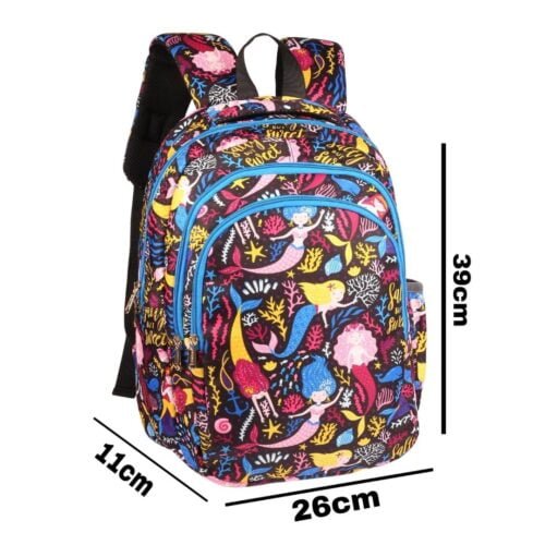 Kids School Backpack - Mermaid - Image 2