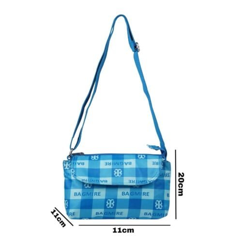 Bright Blue Sling Bag