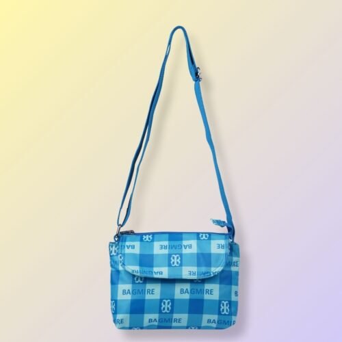 Bright Blue Sling Bag - Image 3