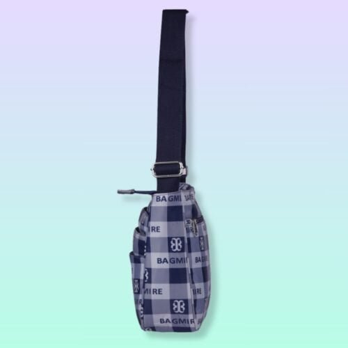 Sling Bag - Blue Checks - Image 4