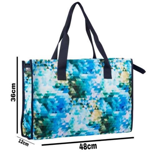 Shopping Bag - Blue motif - Image 2