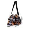 Travel Shopping Bag Orange letters - Image 4
