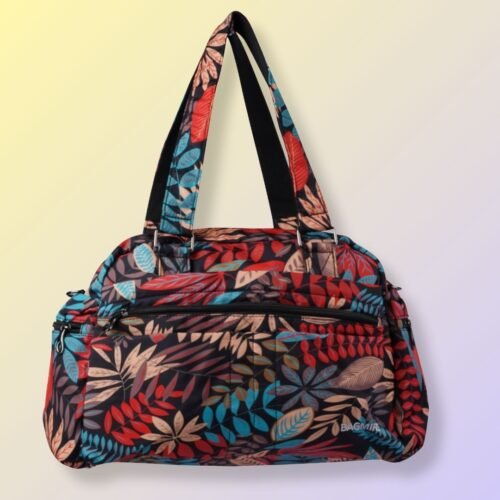 floral shopping bag