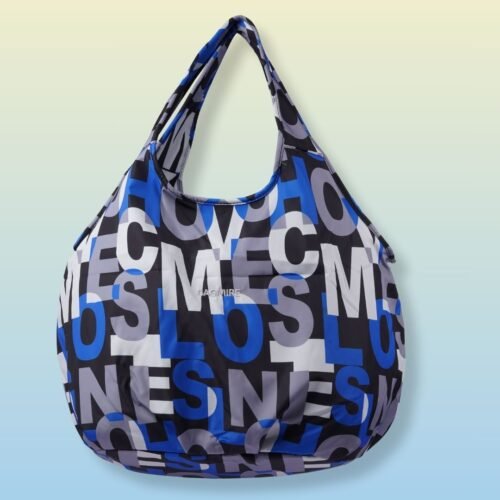 Shopping Bag Blue letters