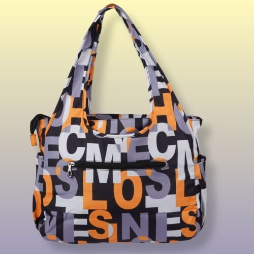 Handbag Orange Letters - Image 5