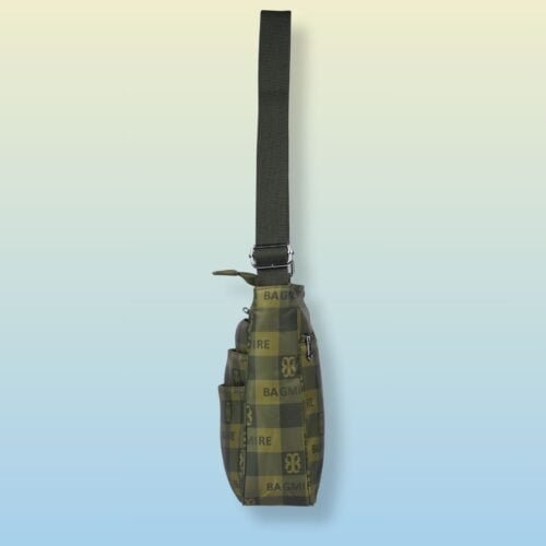 Sling Bag - Green checks - Image 4