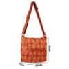 Sling Bag - Bright Orange checks - Image 2