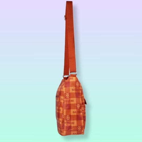 Sling Bag - Bright Orange checks - Image 3