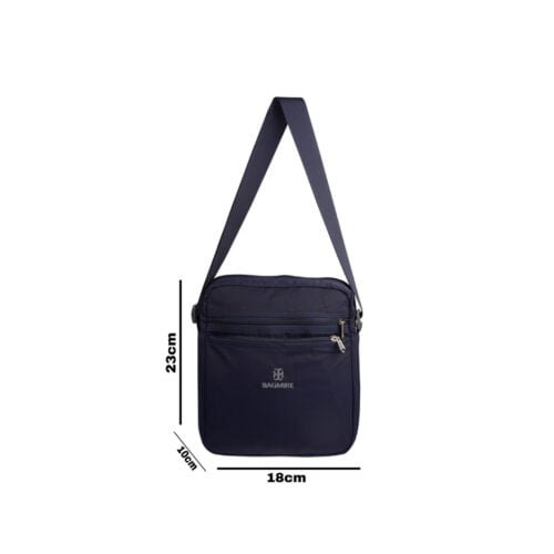 Sling Crossbody Messenger Bag – Dark Blue