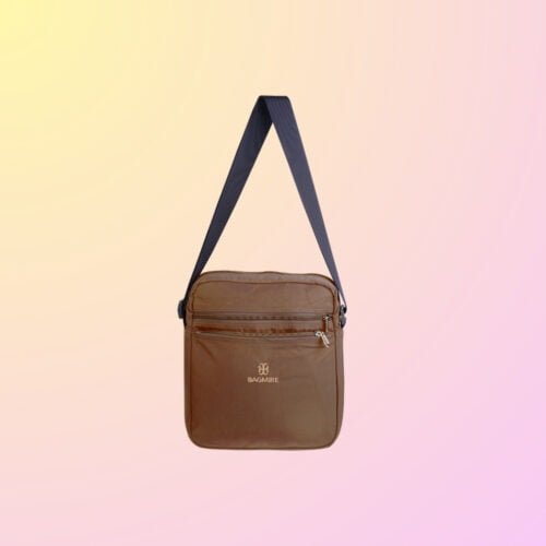 Sling Crossbody Messenger Bag – Tan