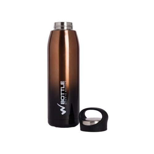 Brown Stainless steel bottle